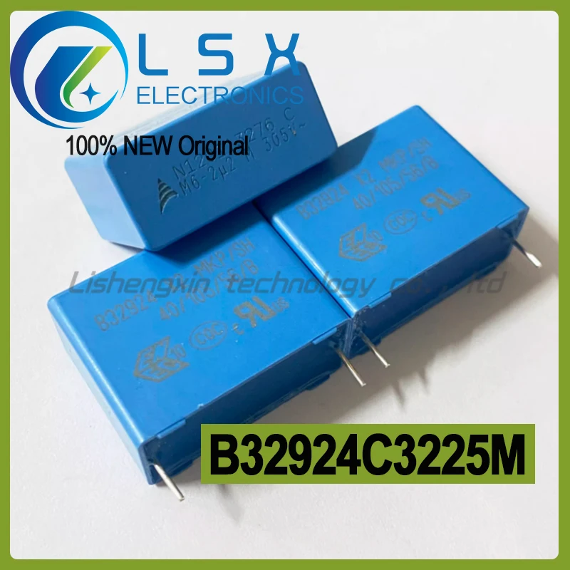 

5pcs B32924 305V2.2UF 225 B32924C3225M x2 EPCOS MKP film capacitor P27.5 Brand new original