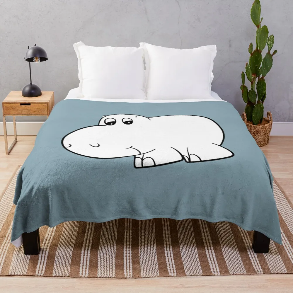 

Arm the Homeless Tom Morello's Hippo Character Throw Blanket Cozy Throw Blanket for Bed Sofa Chair