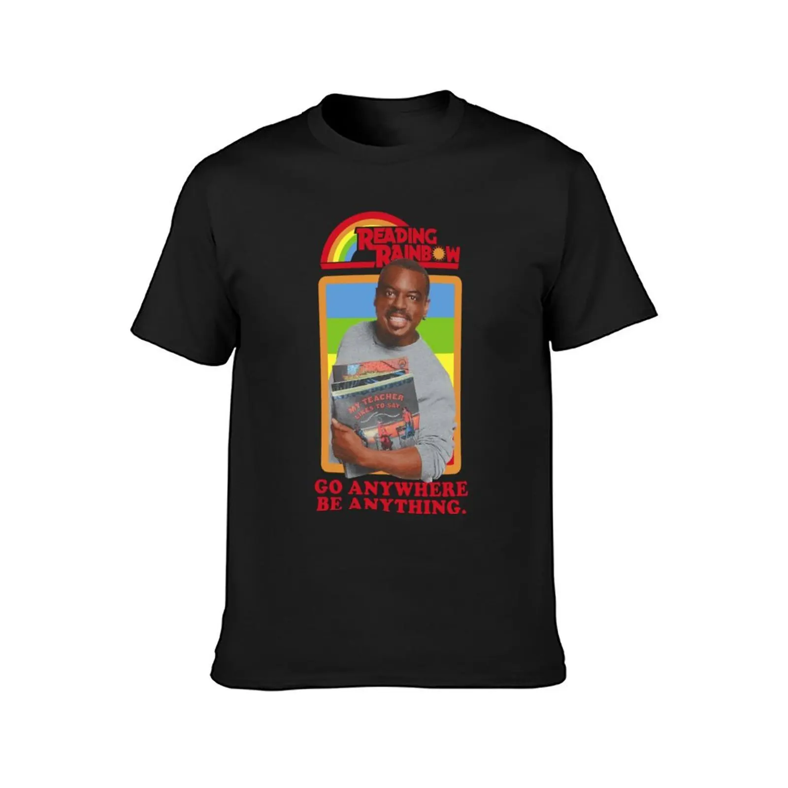 Lecture des arcs-en-ciel Levar Burton T-Shirt quick drying new edition plus sizes tops mens cotton t shirts