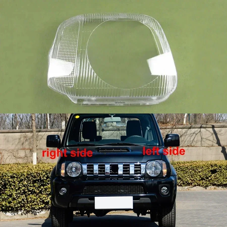 

For Suzuki Jimny 2007-2016 Car Accessories Front Headlamp Transparent Lampshade Lamp Shell Headlight Lens Cover Plexiglass