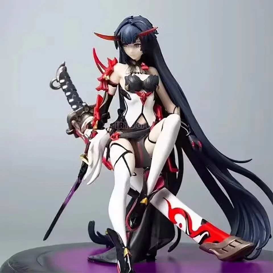 

Raiden Mei Herrscher Of Thunder 19.5cm Action Figure - Desktop Decoration Game Girl Model Statue Collection Toy