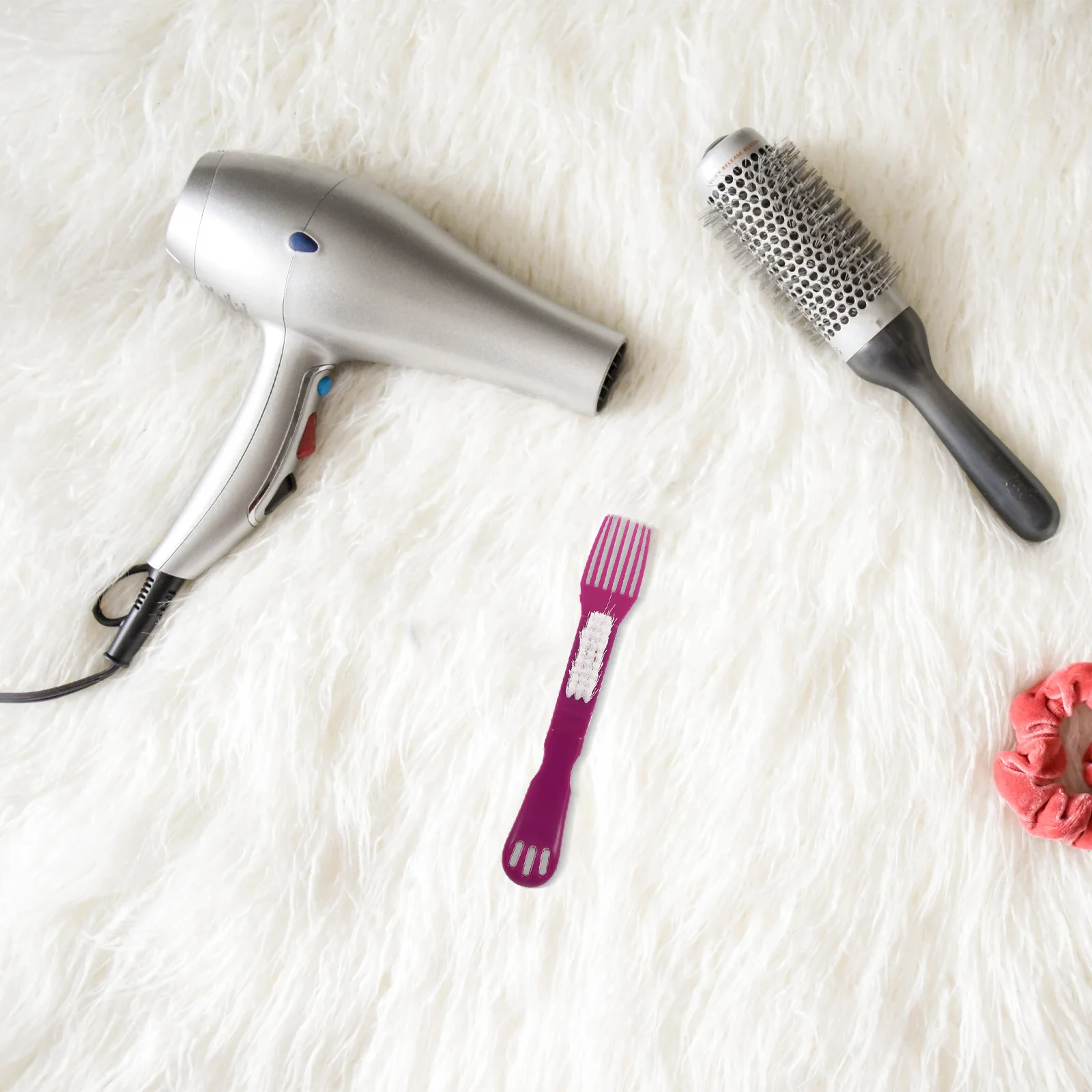 فرشاة تنظيف مشط الوسادة الهوائية، أداة تنظيف فرشاة الشعر المحمولة، سهلة الاستخدام، مزيل التنظيف العميق، مستلزمات الشعر في الصالونات