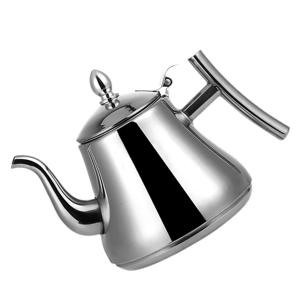 

Stainless Steel Kettle Filter Heat Insulation Anti Scalding Home Kitchen Tea Boiling Water Kettle Portable