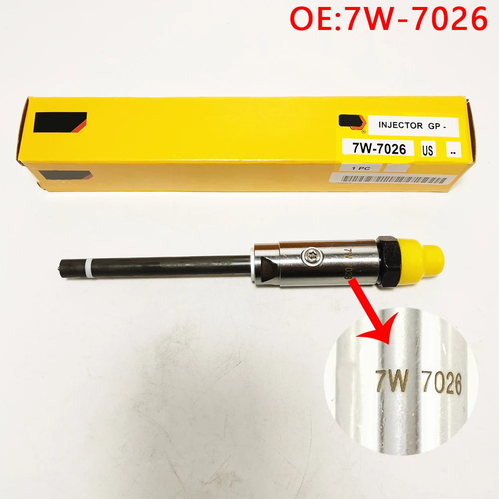 For 7W-7026 7W7026 Fuel injector is suitable for excavator 3400 engine accessories Fuel injector