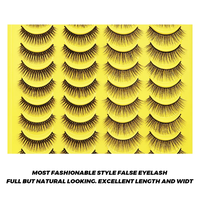 20 Paare 5D Flauschige Wimpern 25mm 3D Nerz Wimpern Lange Weiche Wispy Falsche Wimpern Großhandel Wimpern Anbieter Nerz Volumen Wimpern – Detail 2