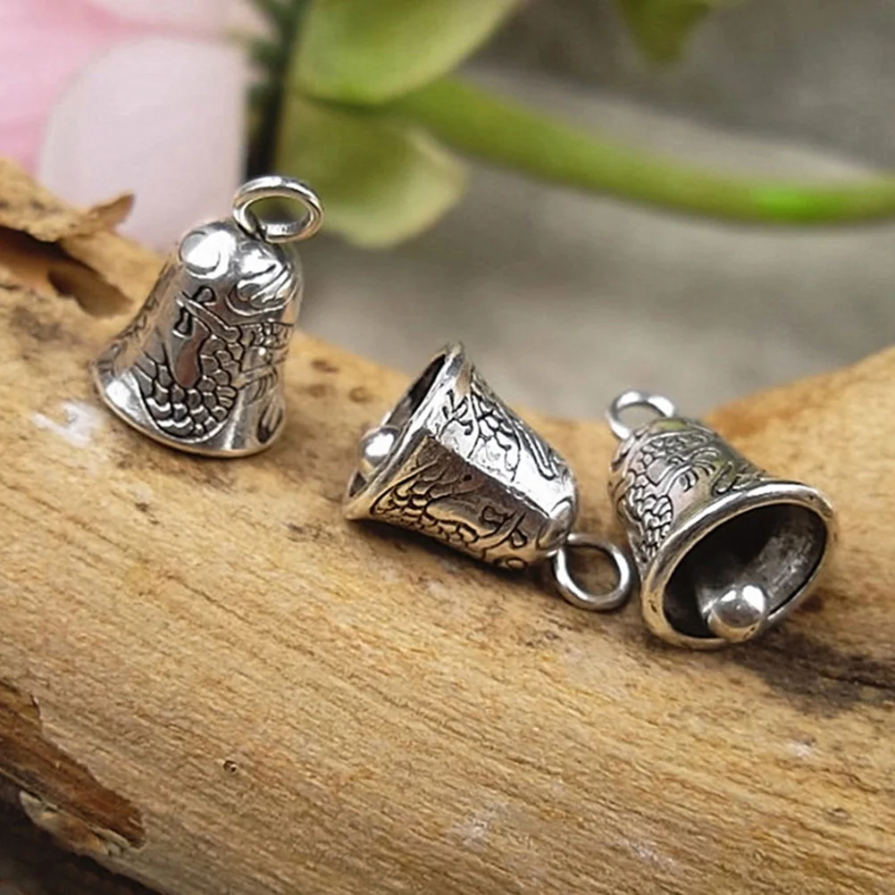 

12pcs Miniature Bells For Baby Room Decor Vintage Craft Bell Charms Small Diy Jewelry Making Pendant Hanging Ornament Bells