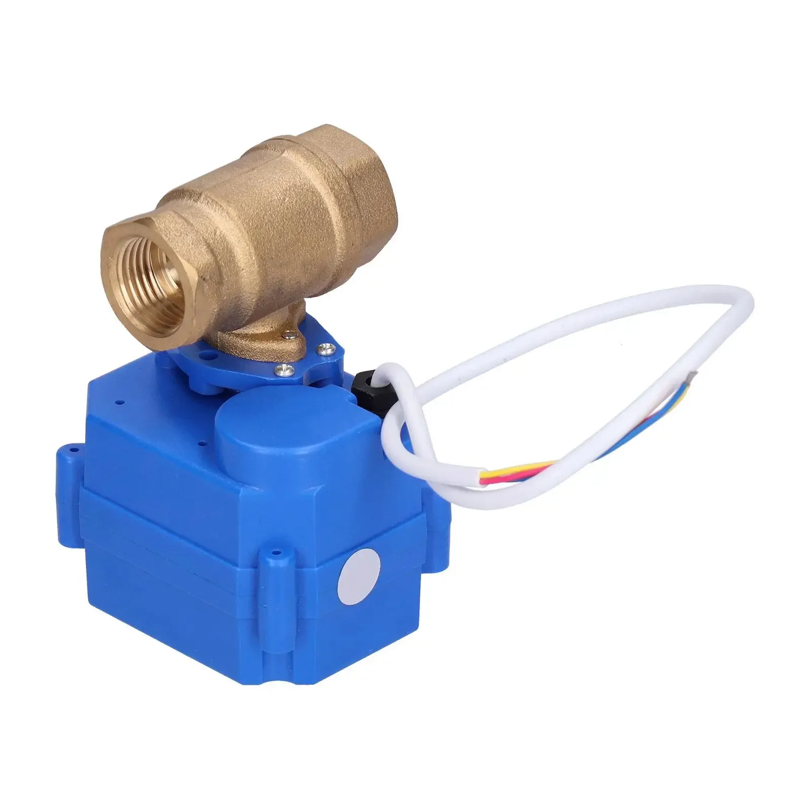 3-Wire Motorized Ball Valve with Indication for Pressure Control -  Straight Through Valve