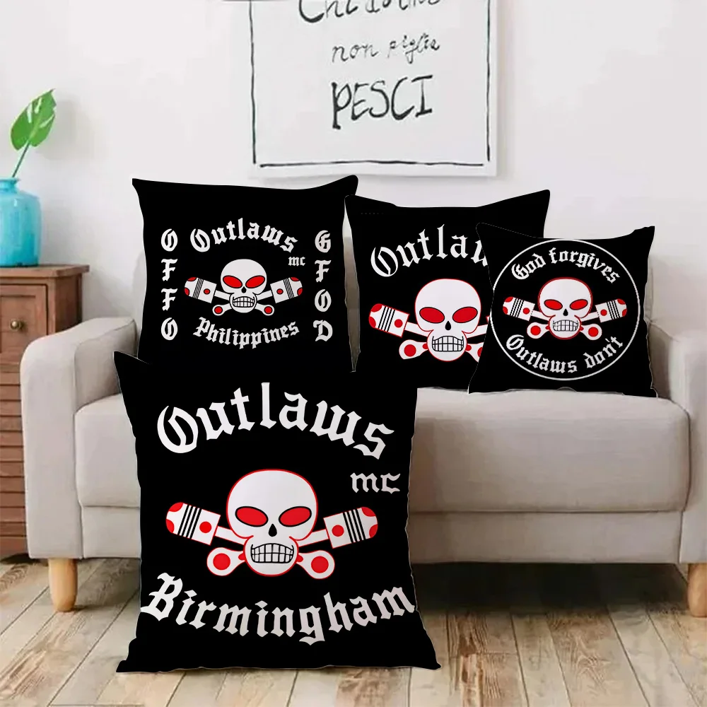 

Pillow Covers Cartoon Sofa O-Outlaws Decorative Home Double-sided Printing Short Plush Cute Cushion Cover M-MCS