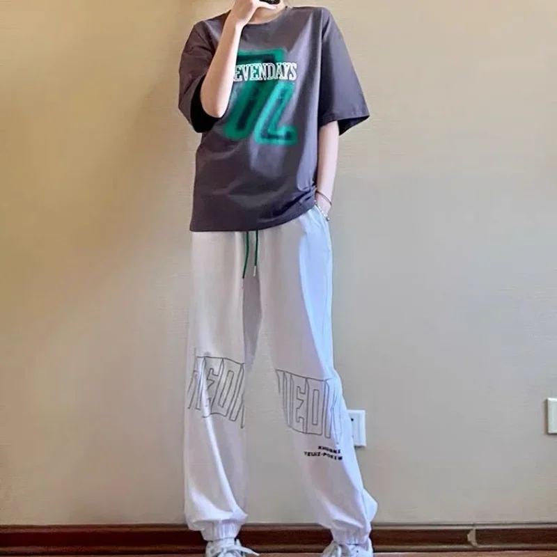 

Baggy Ladies Trouser New Fashion Women's Pants Two Piece Set Co Ord Y2k Streetwear Outfit Groups Of Clothing Trend 2024 D Xxl