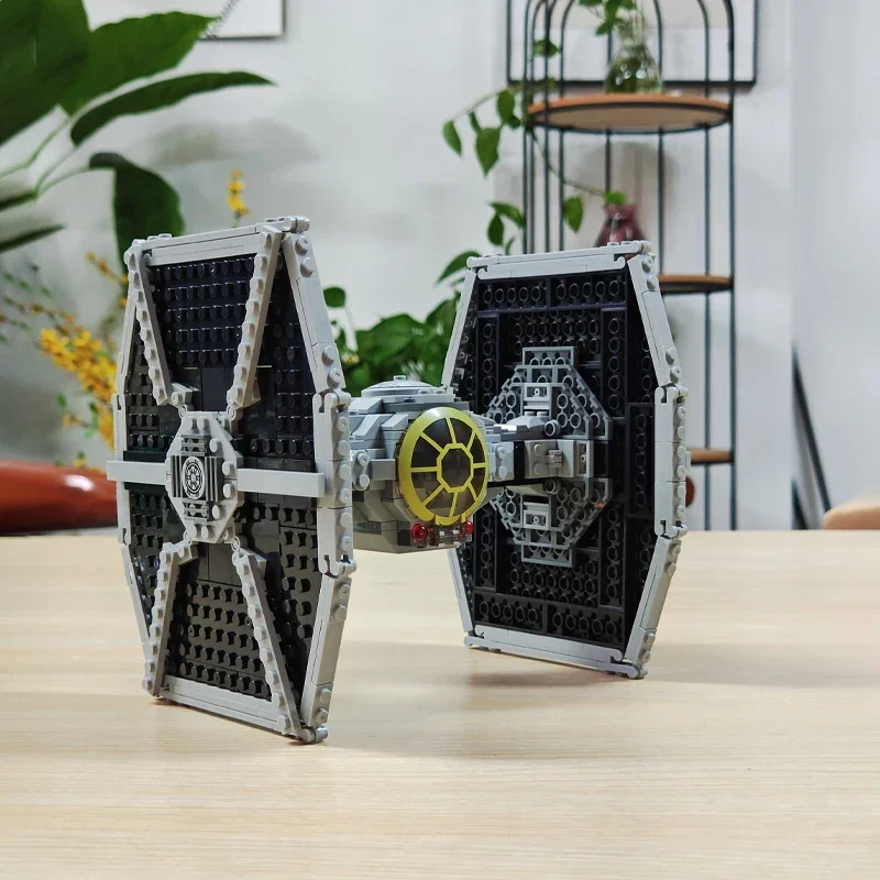 STAR WARS NEW 2023Tie Fighter Stars Fighter Space Wars Figures FIT 75300 Model Building Blocks Bricks Kids Boys Toys Gift