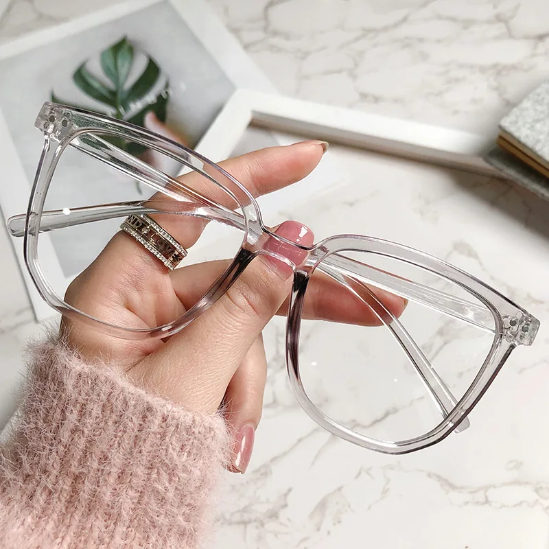 1pc Fashion Girls Boys Classic Frame Eyeglass Frame All-match Y2k Women Men Square Eyewear Accessories Photography Props Gifts