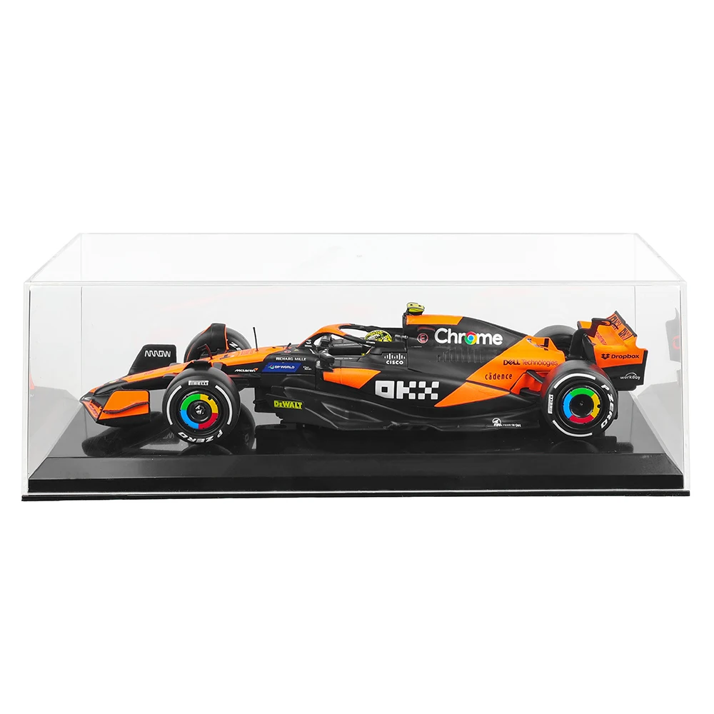 Bburago 1:24 2024 McLaren F1 Team MCL38 4 #   Lando Norris #   Oscar Piastri Legierung Automodell Spielzeugserie Sammlung Geschenk