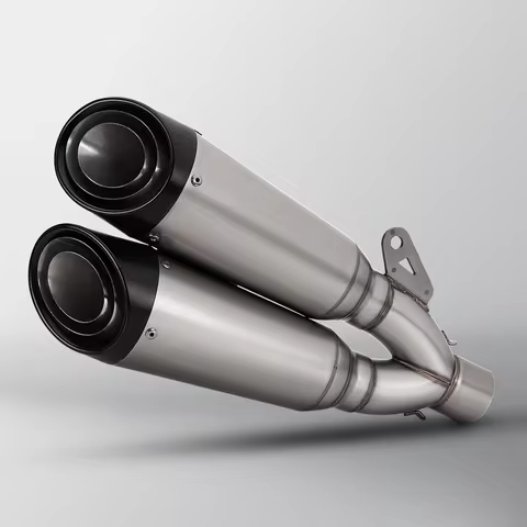 High Quality Universal exhaust pipe, modified dual exhaust c26, suitable for Sai 600 MT09 CB400 CBR650 S1000RR