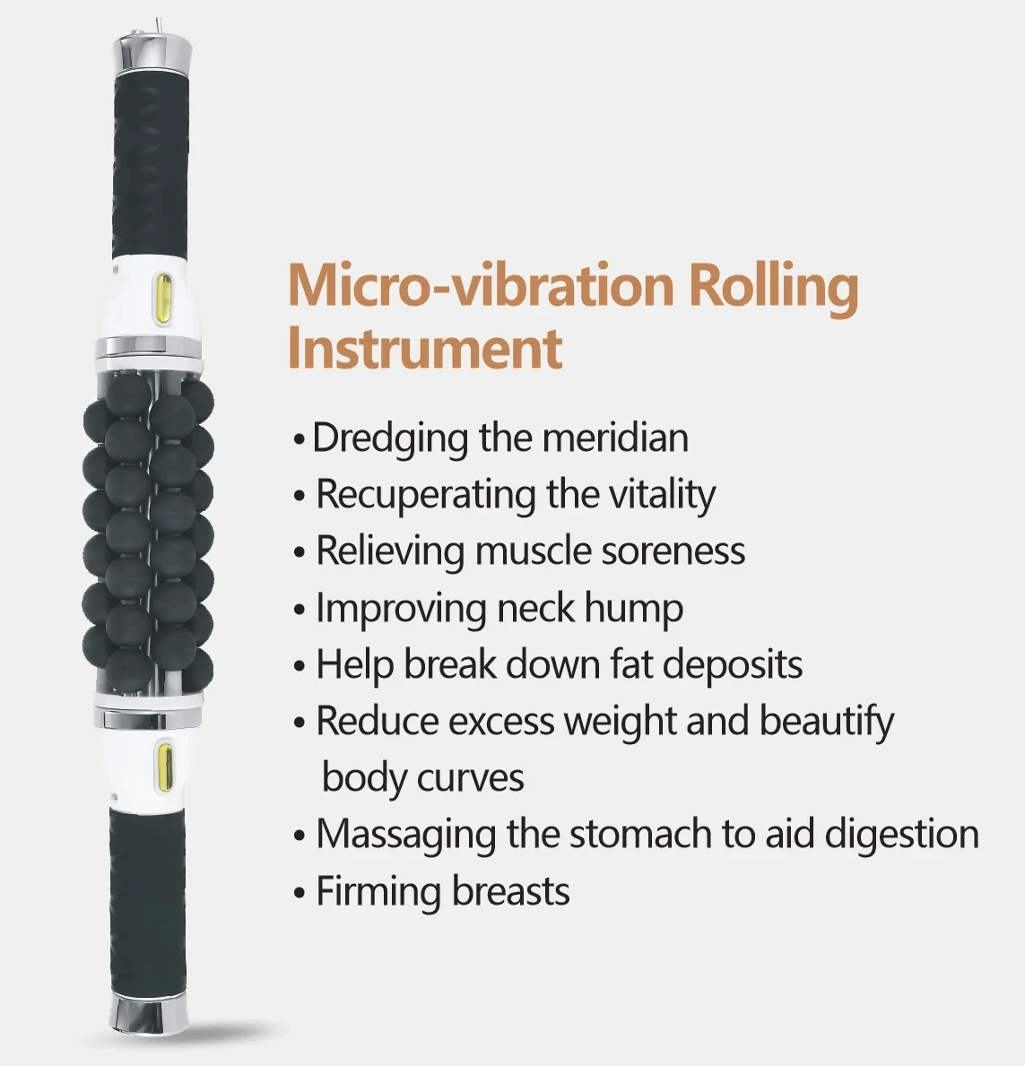 Electric Roller For Muscle Body Relaxing 7D High Frequency Rolling Massage Machine Therapy Body Contouring Machine