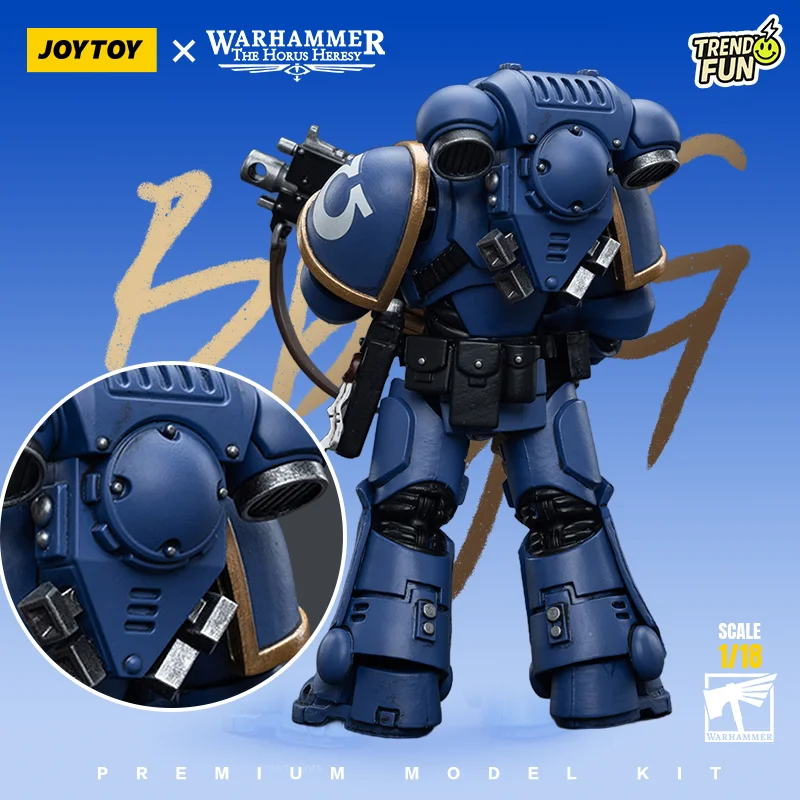 Warhammer 40K Ultramarines Intercessor عمل الشكل 1/18 مقياس 12 سنتيمتر Poseable أطقم منمذجة مع الأسلحة والاكسسوارات لعبة