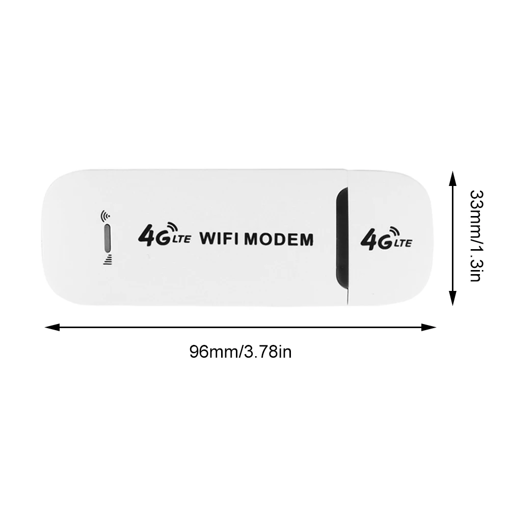 4G LTE Wireless USB Dongle Router 150Mbps High Speed Modem Stick 4G Sim Card Wireless Router Home Office Wireless WiFi Adapter