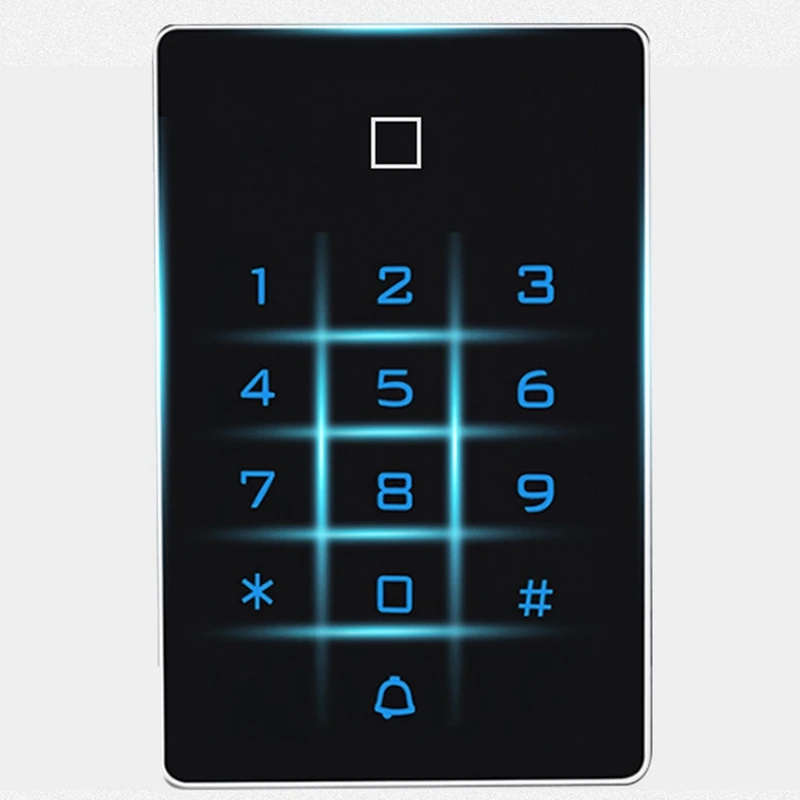 Smart Touch Password Lock Independent Access Control System Controller ID Card Swipe Button Unlocking Machine