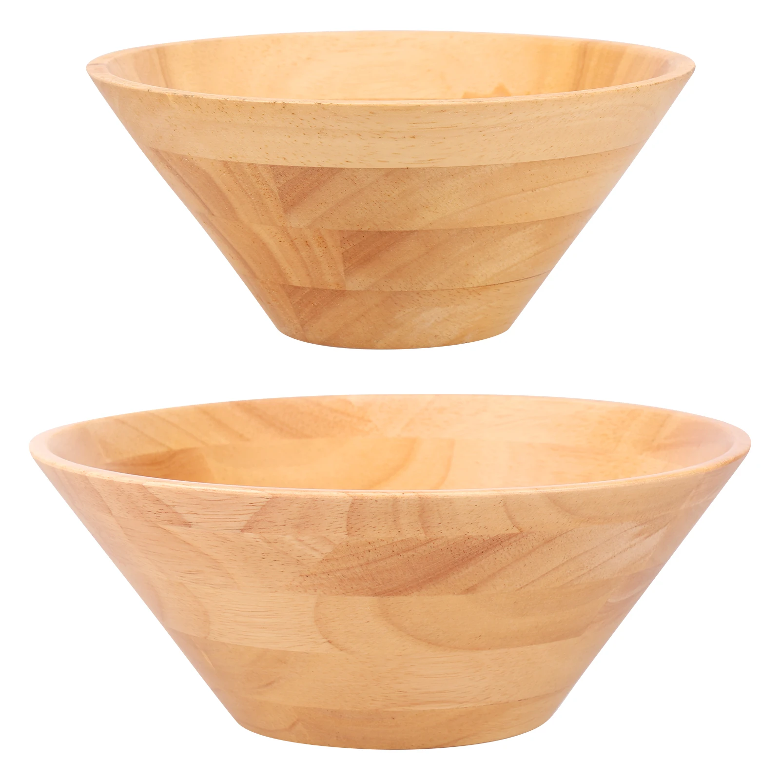 2 Pcs Wooden Salad …
