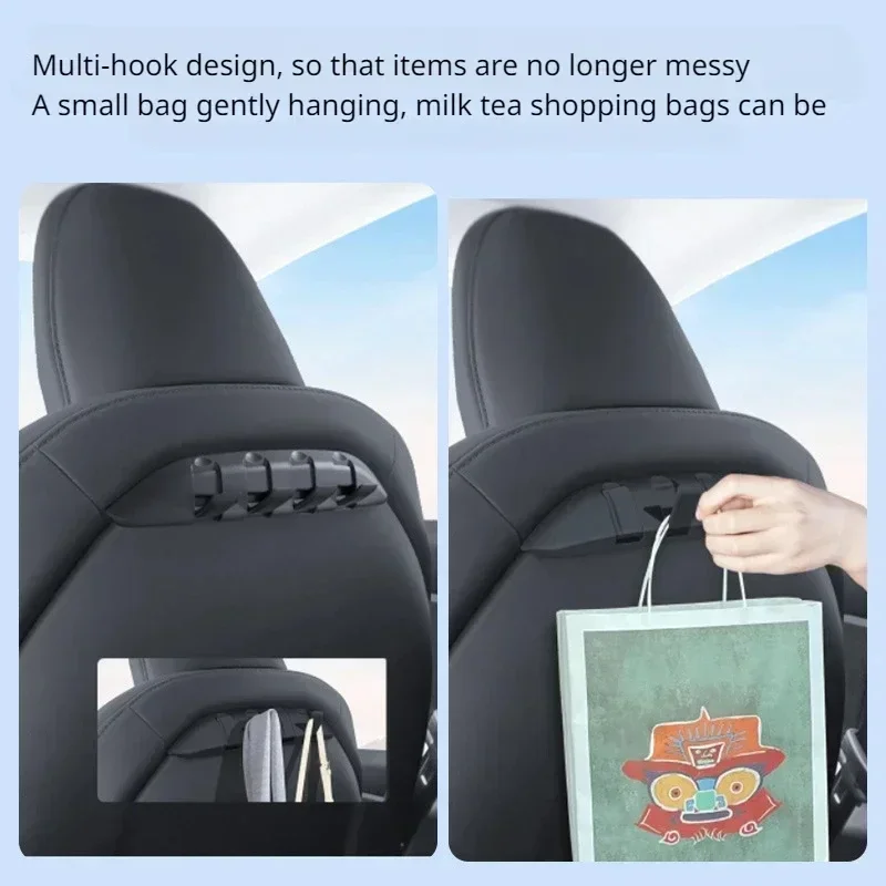 Seat Backrest Hook for Tesla Model Y and 3