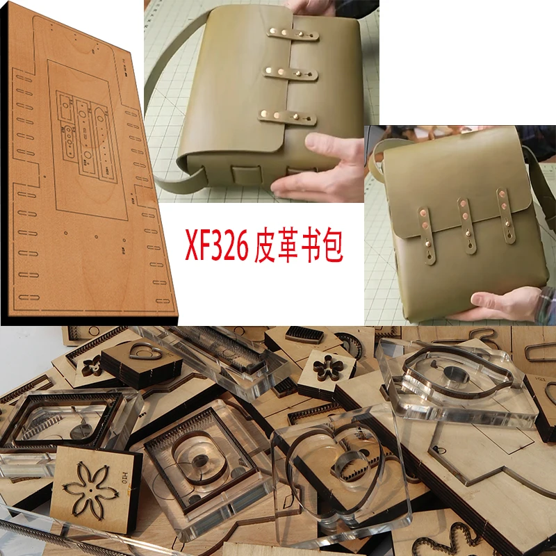 New Japan Steel Blade Wooden Die Leather schoolbag Leather Craft Punch Hand Tool Cut Knife Mould  leather craft  tools