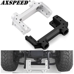 AXSPEED Metal Front Rail Bumper Mounts Servo Stand for Axial 90047 Wrangler & SCX10 II 90046 1/10 RC Crawler Car Upgrade Parts