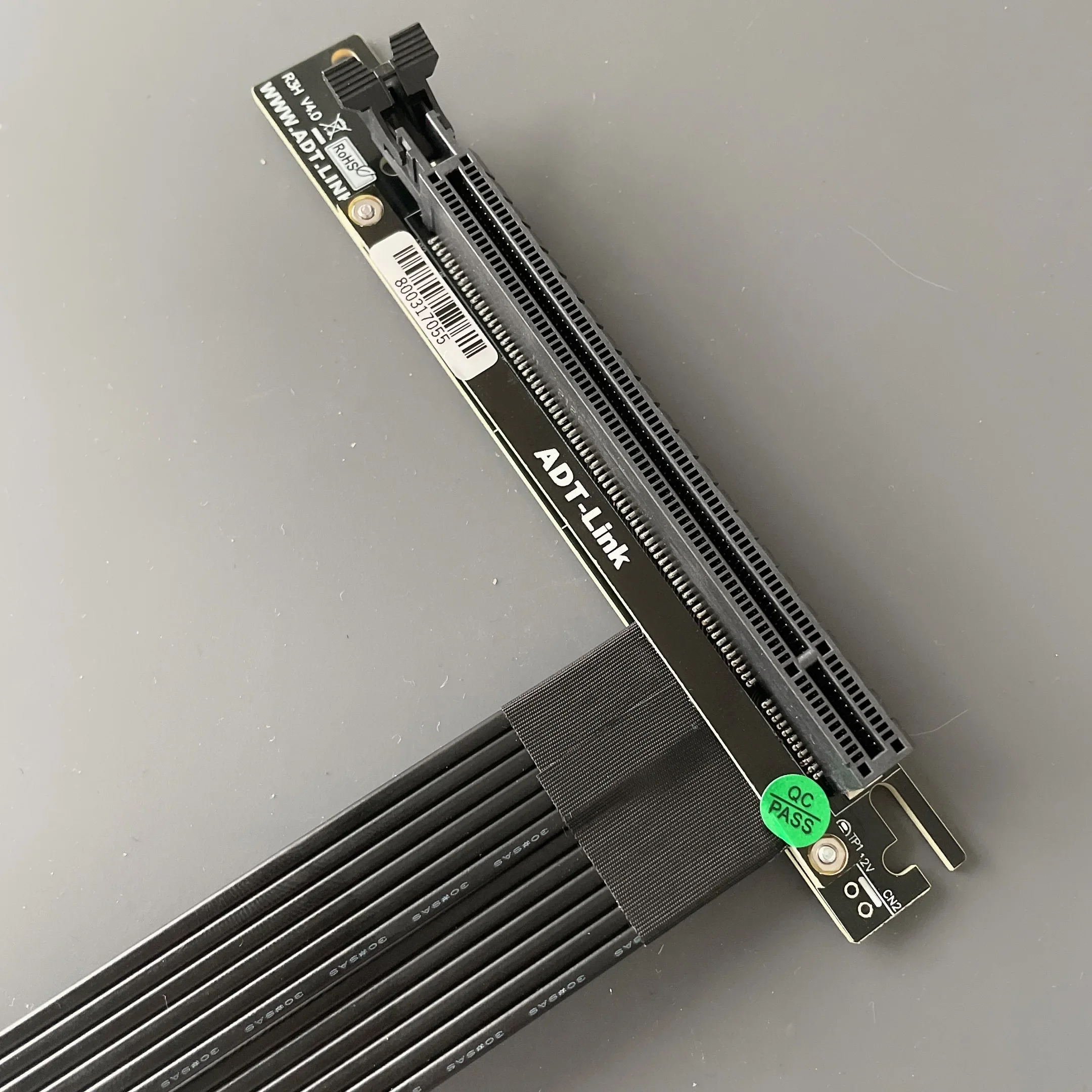 PCI Express 4.0 X4 к X16 RTX3090 RX6800xt Удлинительный кабель видеокарты PCIe PCI-E 4x к 16x Адаптер 5–100 см R23 K23