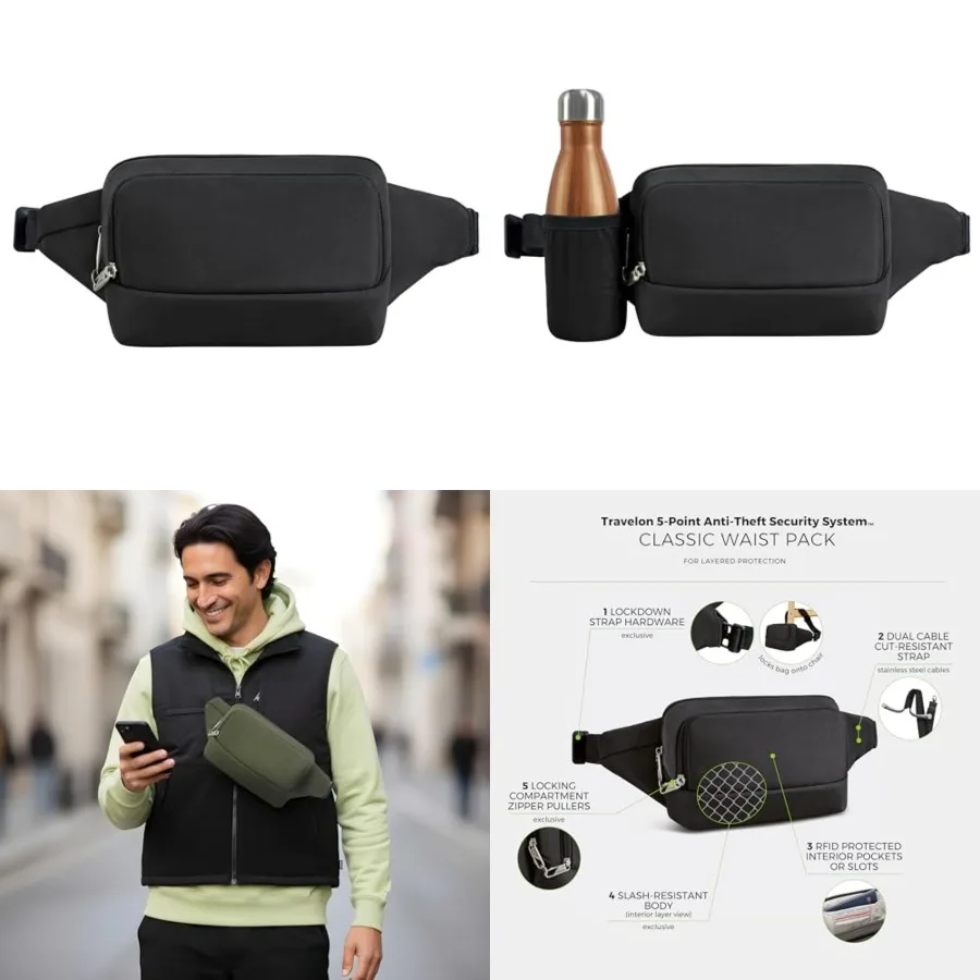 

Anti-Theft Classic Waist Pack