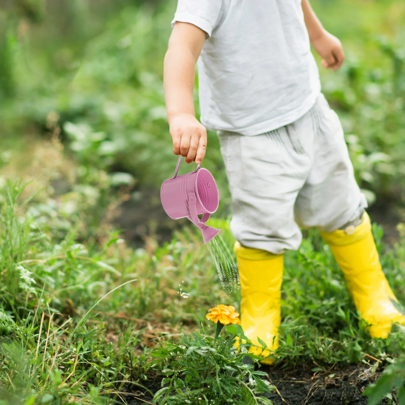

5pcs 'S Watering Can Durable Plastic Large Capacity Long Spout Smooth Pouring For Indoor Outdoor Plants Home Garden Use
