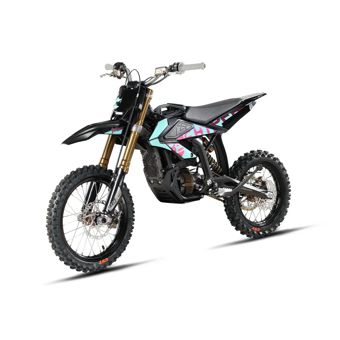 2025 Newest 14inch Kids Electric Dirt Bike 5000w Power Motor 50.4V Lithium Battery EMtb Electric dirt bicycle