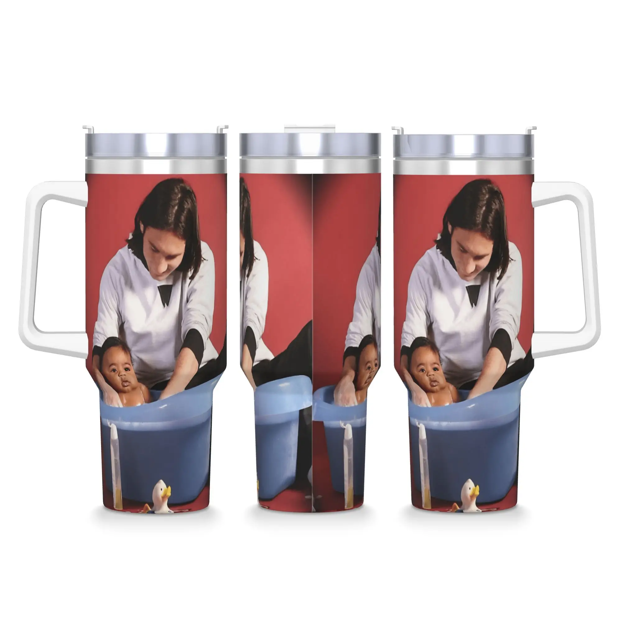 Stainless Steel Tumbler L-Lamine FootballStar y-Yamal Thermal Cups meme Heat Preservation Car Mugs Camping Custom Water Bottle