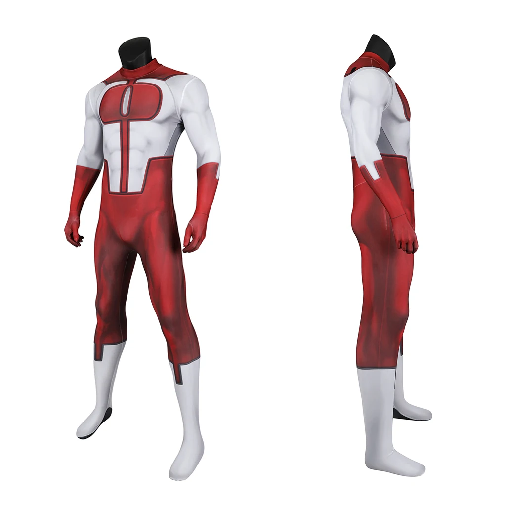 Macacão para impressão 3D Masculino, Nola Grayson 1 Traje Cosplay, Bodysuit Mortal Kombat, Roupas de Halloween, Capa Vermelha