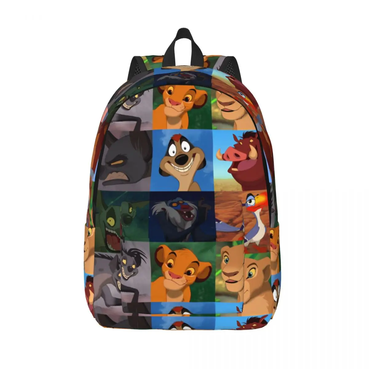 

Повседневный рюкзак Lion King Simba, прочный рюкзак для старшей школы, походов и путешествий, для мужчин и женщин, холщовые сумки для ноутбуков