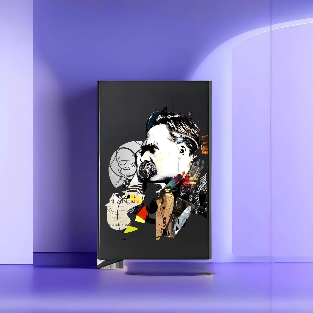

Friei Wilhelm Nietzse 2036, новый стиль, модный футляр для карт с принтом, различные варианты цвета, простой в использовании, компактный для ежедневных потребностей