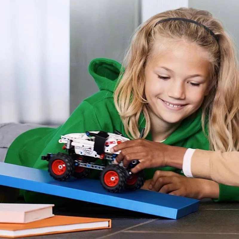 Technical Spotted Dog Off-road Racing Building Blocks Hypercar 42150 Brick Cross Country Vehicle Model Toys Kid Adult For Gifts