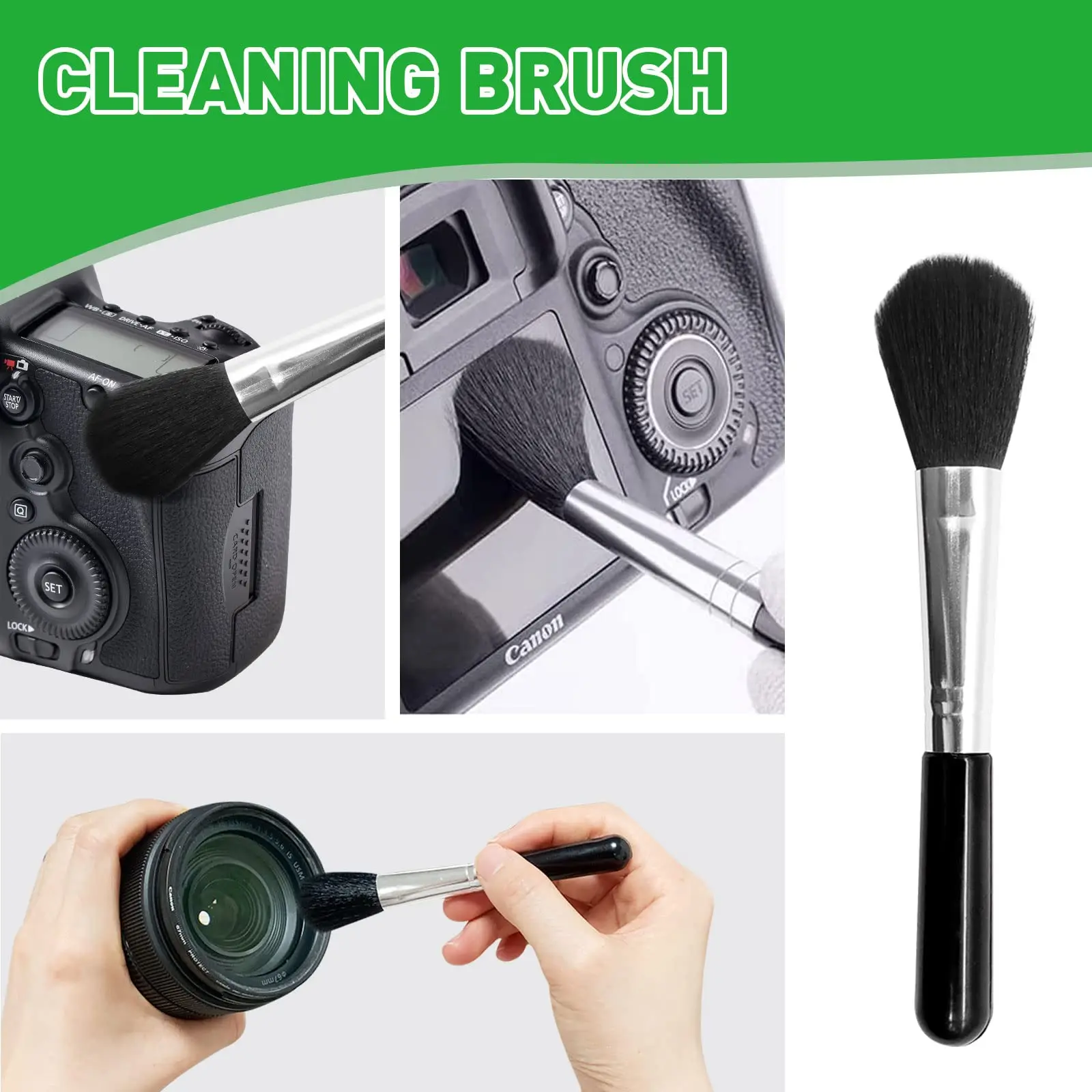 11 in 1 Professional DSLR Camera Cleaning Kit with APS-C Cleaning Swabs, Microfiber Cloths, Camera Cleaning Pen, for Camera Lens