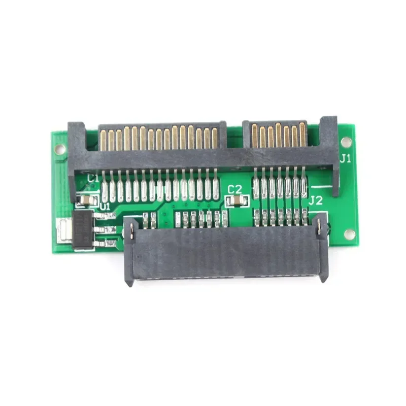 جديد 1.8 "مايكرو SATA إلى 7 + 15 22Pin 2.5 بوصة SATA محول محول بطاقة تناسب في 2 5" القرص الصلب