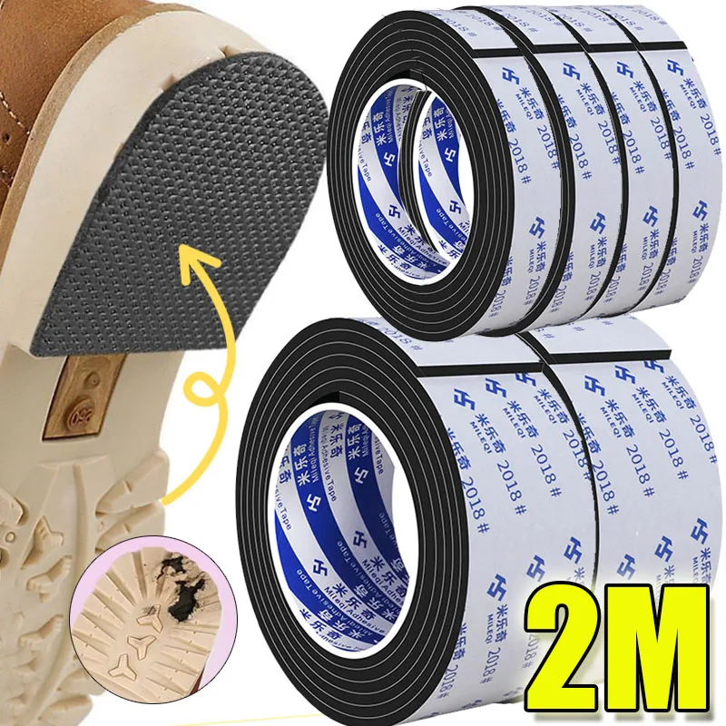 Self Adhesive Shoe Sole Anti Slip Stickers Cuttable High Heels Anti Damage Patch Shoes Wear Resistant Stickers Protective Paster