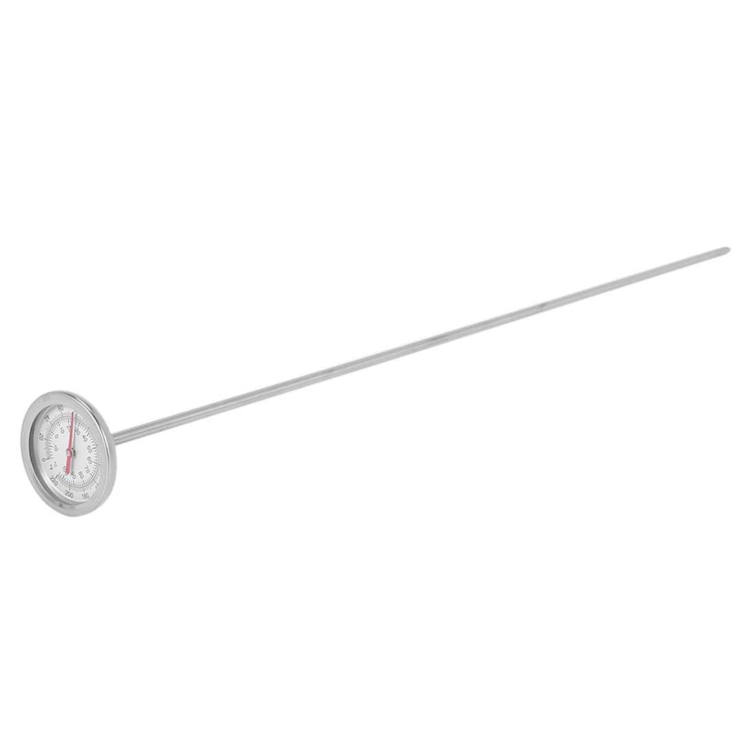 

Long Stem Compost Soil Thermometer - Fast Response Stainless Steel 20 Inch - Measuring Probe - Fahrenheit and Celsius