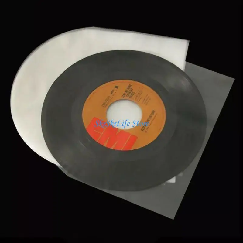 

E65E 50Pcs 12" for Lp for Protection Storage Inner Bag for Turntable for lp Vinyl Records Turntable for lp Vinyl Record Pr
