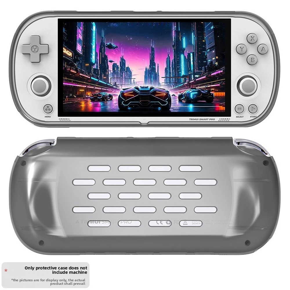 

Protective Cover Game Console Accessories For TRIMUI SMART PRO Game Console TPU Transparent Case Shockproof Anti-Drop Clear