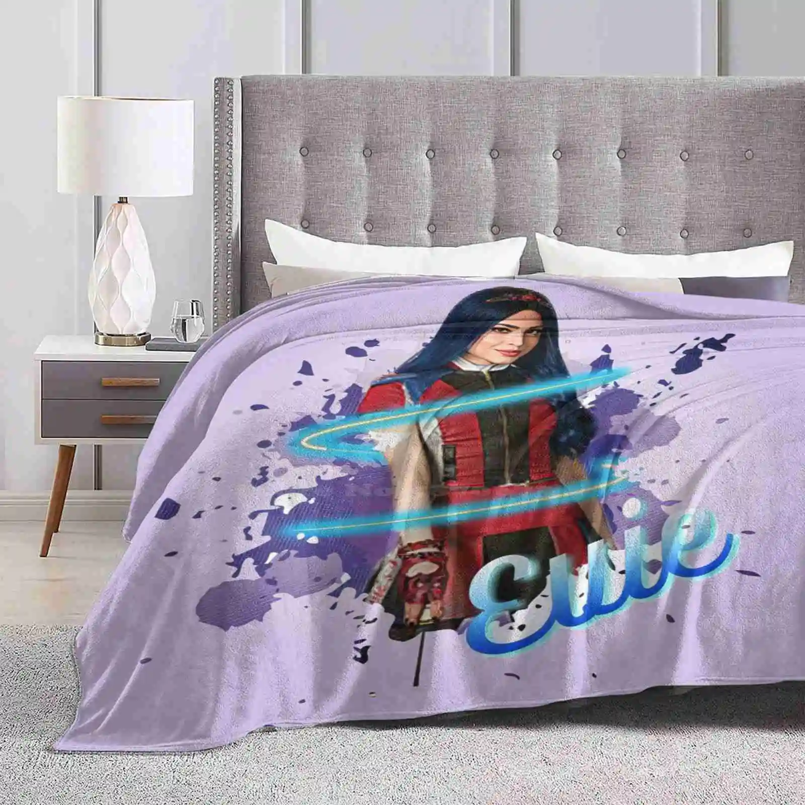 Evie Princess-Descendants 3 Soft Warm Light Thin Blanket Evie Descendants Descendants Evie Queen Evie Sofia Carson Evie Evie image 2