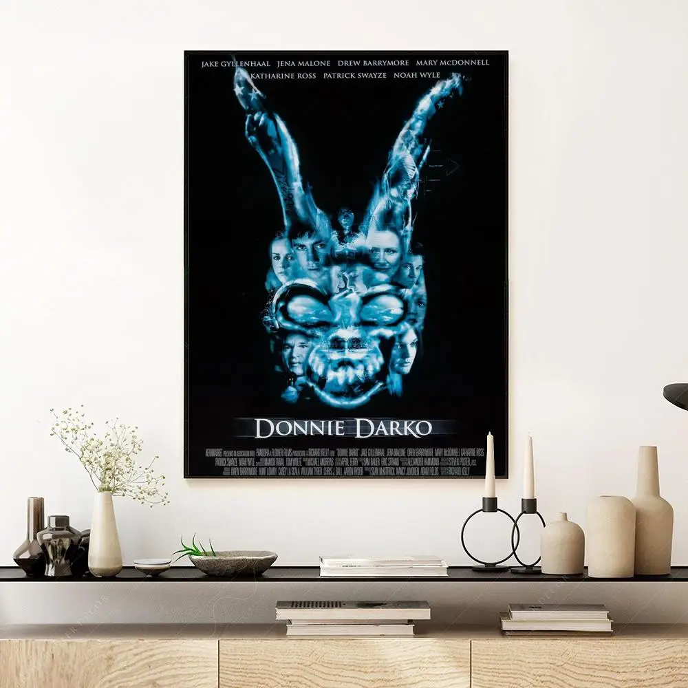 Horrorfilm D-Donnie Darko Poster, modernes ästhetisches Wandkunst-Poster, minimalistische Raumdekorationsartikel – Detail 7