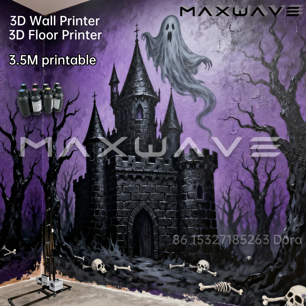 Настенный принтер |   Компактная УФ-система струйной печати 3D/5D с DX10 DX7 I1600U I3200U |   Автоматическая адаптация материала |   Портативное использование