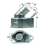 Thermostat for TI1092 ° (92 °) ASTRA F G VECTRA A B 2,0 16V / 1,8 16V