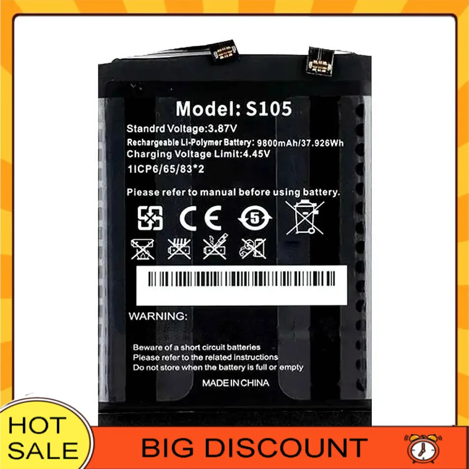 

Mobile Phone Battery WP21 S105 High Performance 9800Mah Reliable Replacement For Oukitel