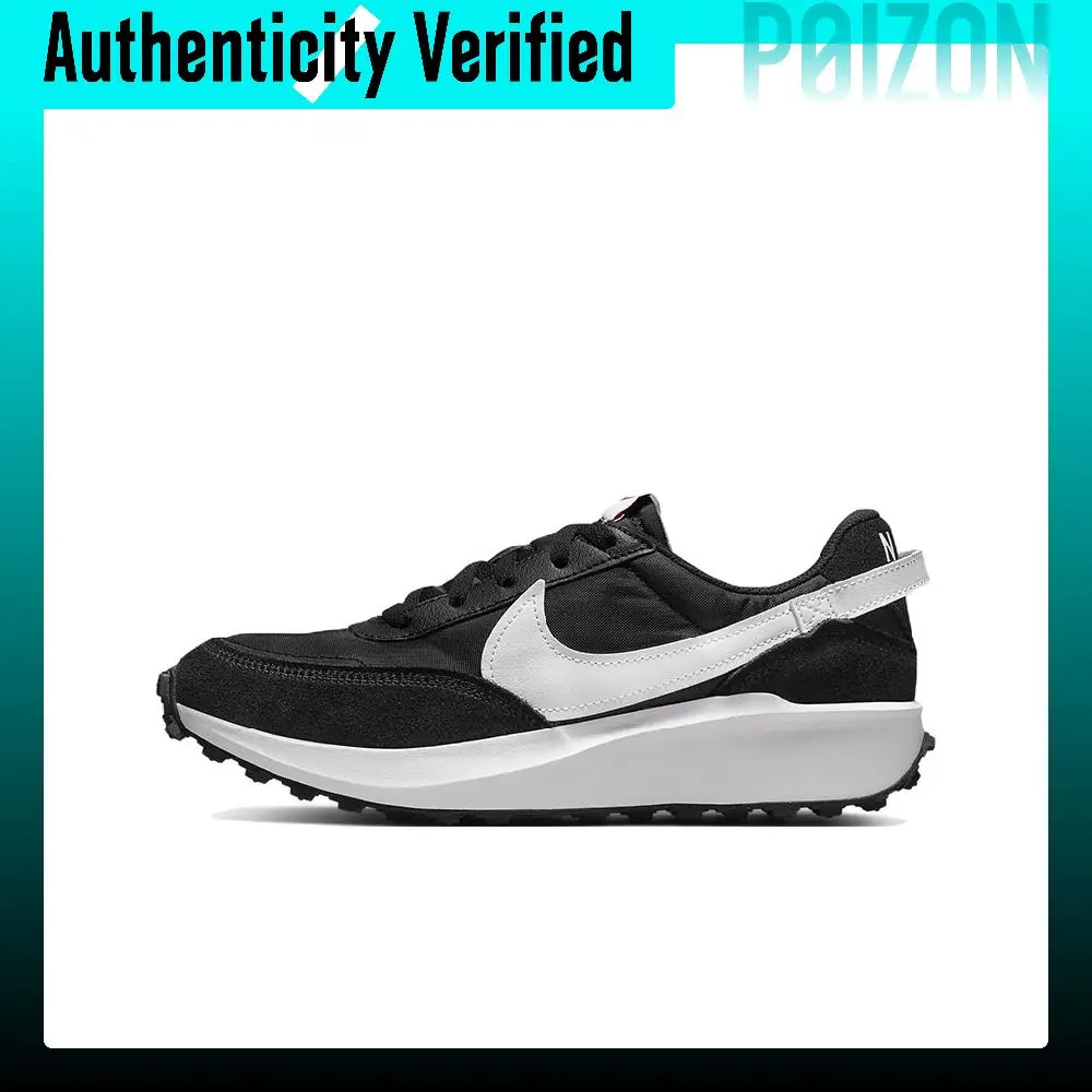 Nike Waffle Debut Textile, Leather Cushioning Slip Resistant Abrasion Resistant Breathable Lightweight DH9523-002