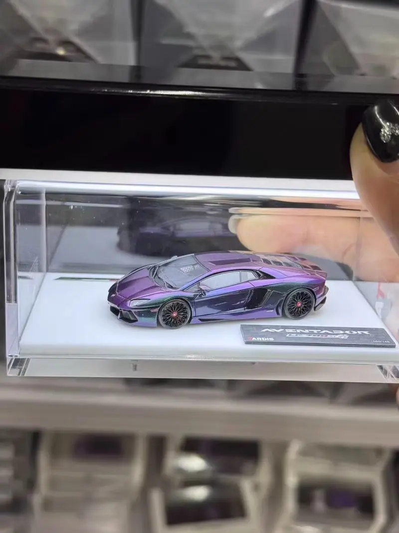 Nuovo In Magazzino Tardis 1:64 Lamborghini Lp700-4 Camaleonte Limitato Premium Modello In Resina In Miniatura Pressofuso Ornamento Giocattoli Personalizzati