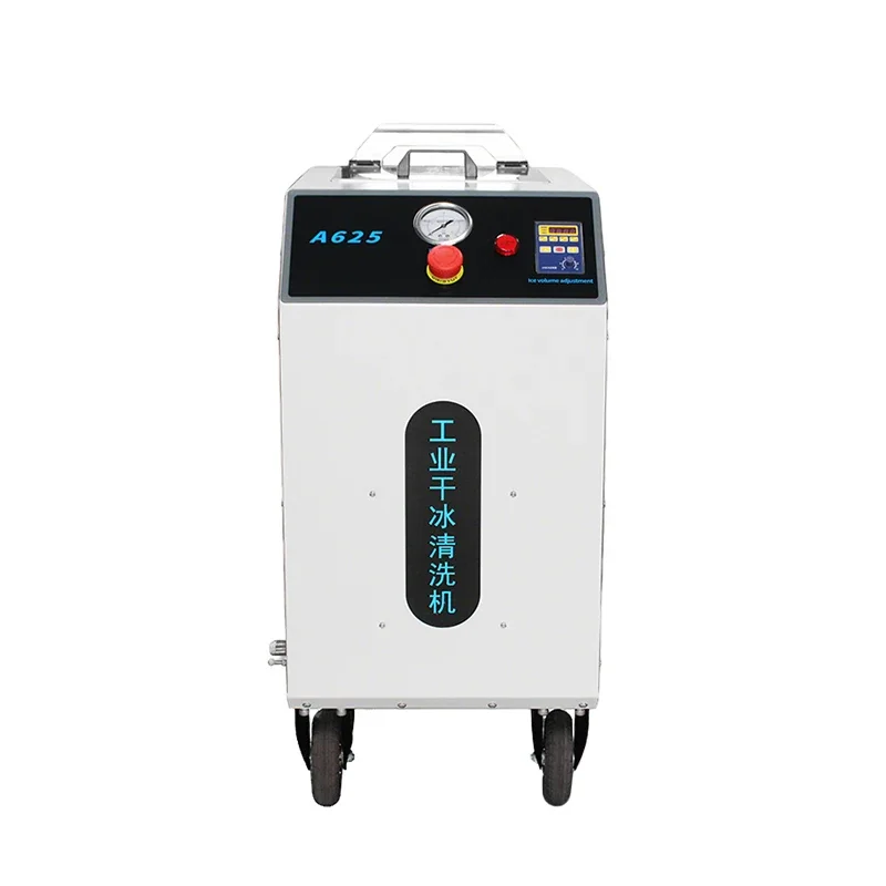 Dry Ice Cleaning Machine Portable CO2 Dry Ice Blaster for Cars Vehicle Metal Rust Removal Dry Ice Blasting Tool High Performance