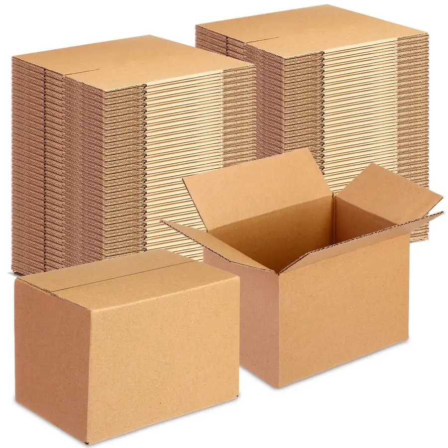 

72 Pcs Shipping Boxes Corrugated Cardboard Small Shipping Boxes for Packaging Mailing Packing Moving Small Business Storage Craf