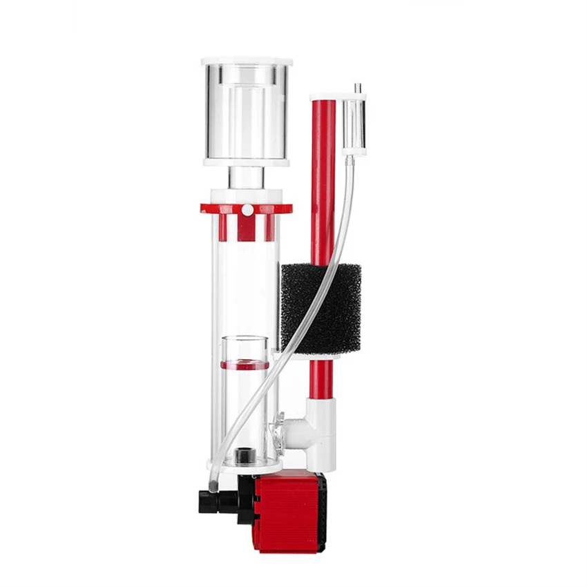 NANO-150 Protein Skimmer Built In Wall Mounted  Protein Separator Protein Skimmer for Marine Tank 50~100L Water 7.8W 180L/H SP1